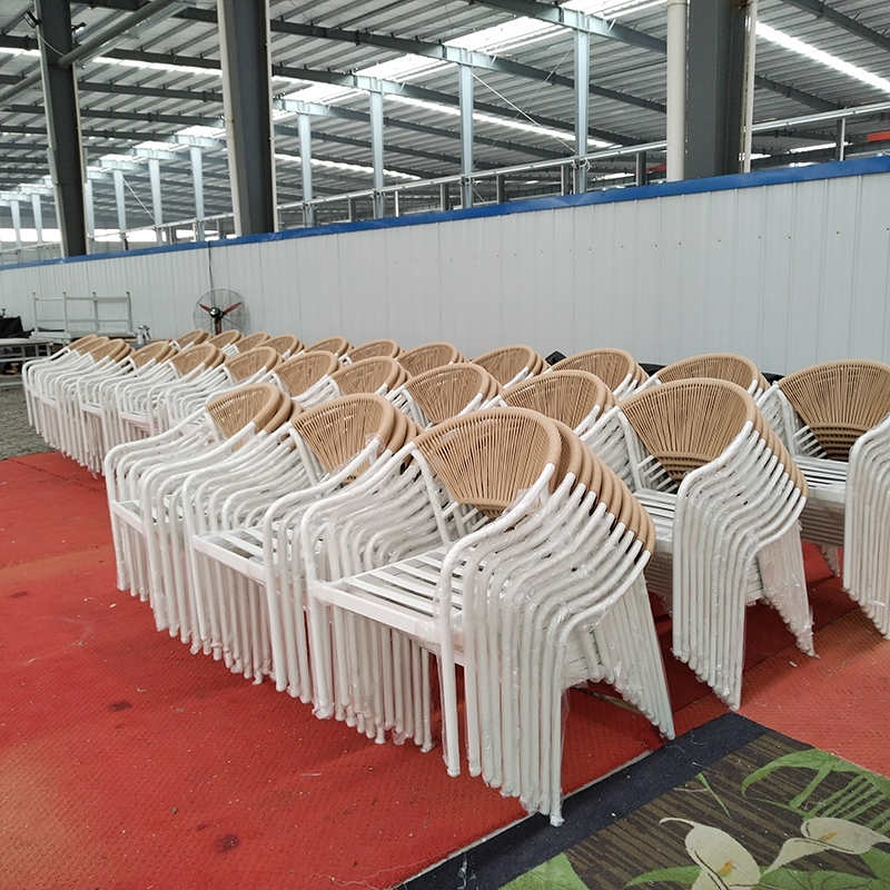 stacking rattan chair